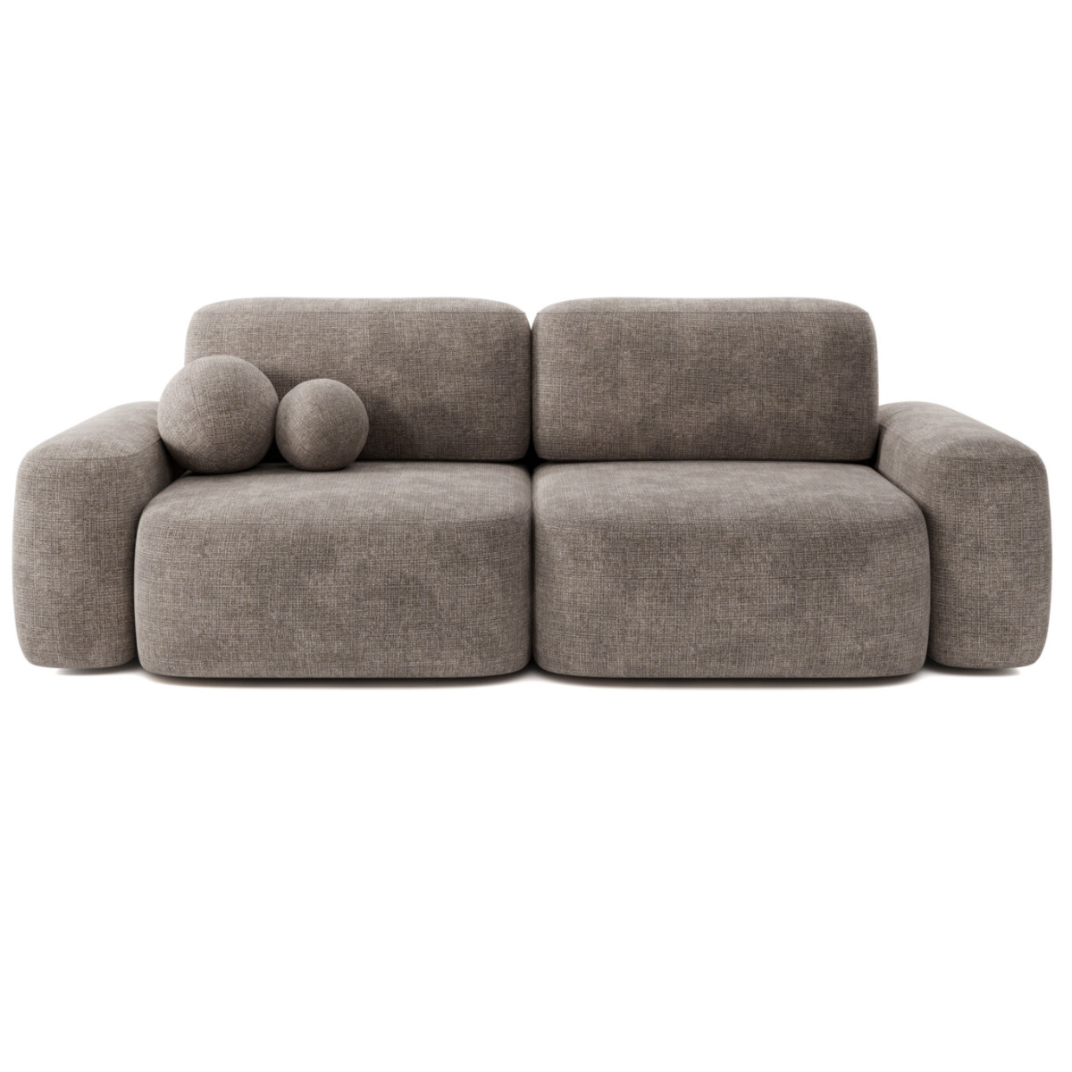 PZ BETSY Brown minimalist Sofa bed